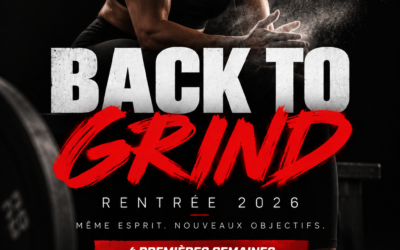 BACK TO GRIND : l’offre de rentrée 2026 chez GRIND FITNESS se termine le 30 septembre