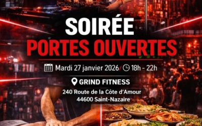 🏋️♂️ Portes ouvertes Grind Fitness : découvrez le sport autrement le 27 janvier à Saint-Nazaire