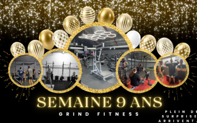 Grind Fitness fête ses 9 ans ! Découvrez la programmation spéciale anniversaire